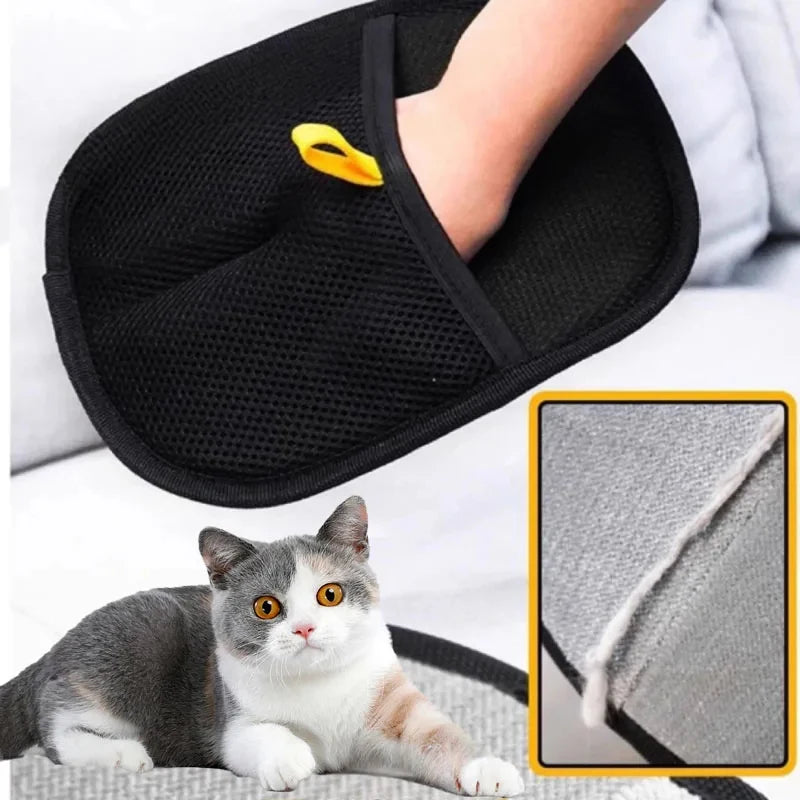 Pet Grooming Gloves – Hair Remover