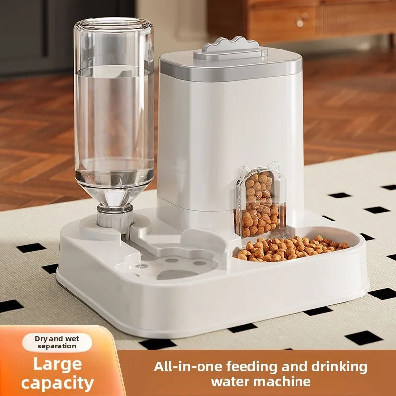 Large Automatic Pet Feeder & Water Dispenser