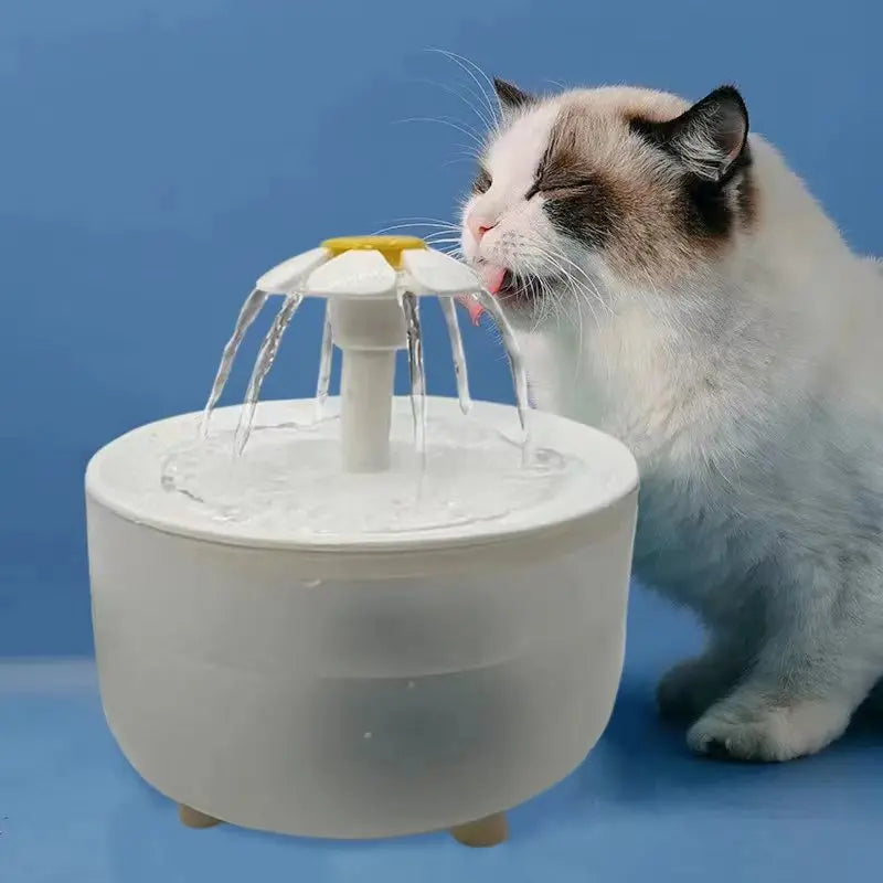 Cat Water Fountain with Filter – 1.2L