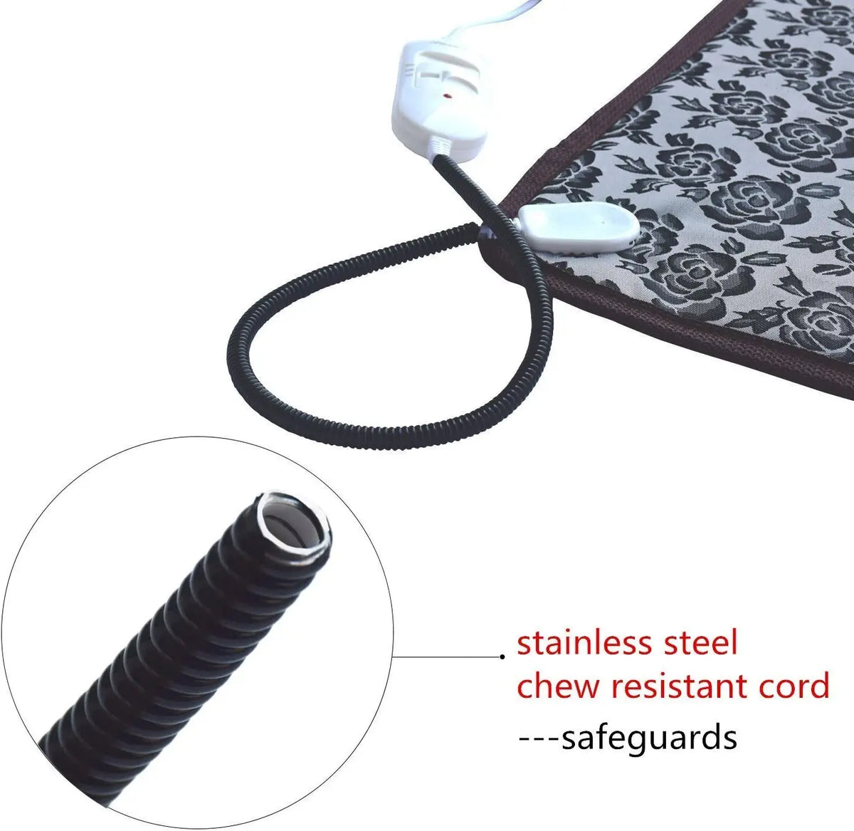 Adjustable Electric Heating Pad for Dogs & Cats