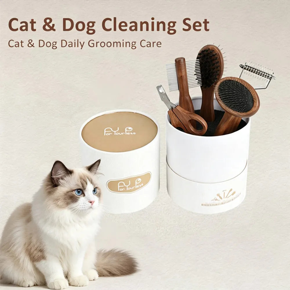 Pet Grooming Kit – Comb & Nail Tools