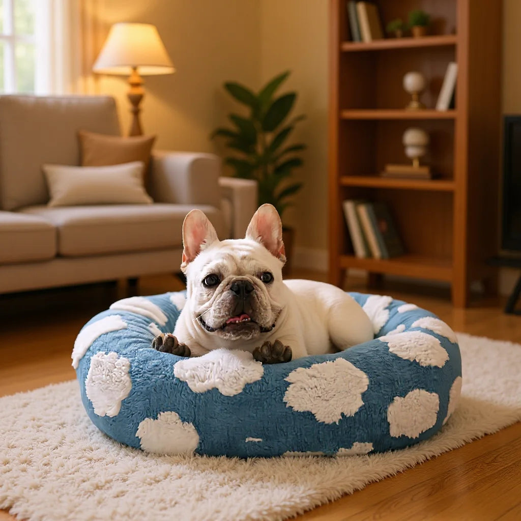 Round Soft Pet Bed – All Seasons
