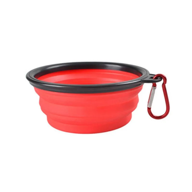 Portable TPR Pet Food Bowl
