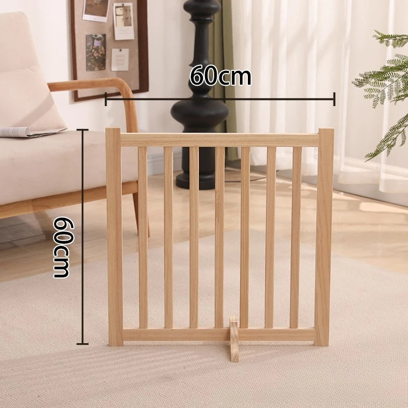 Solid Wood Folding Dog Fence