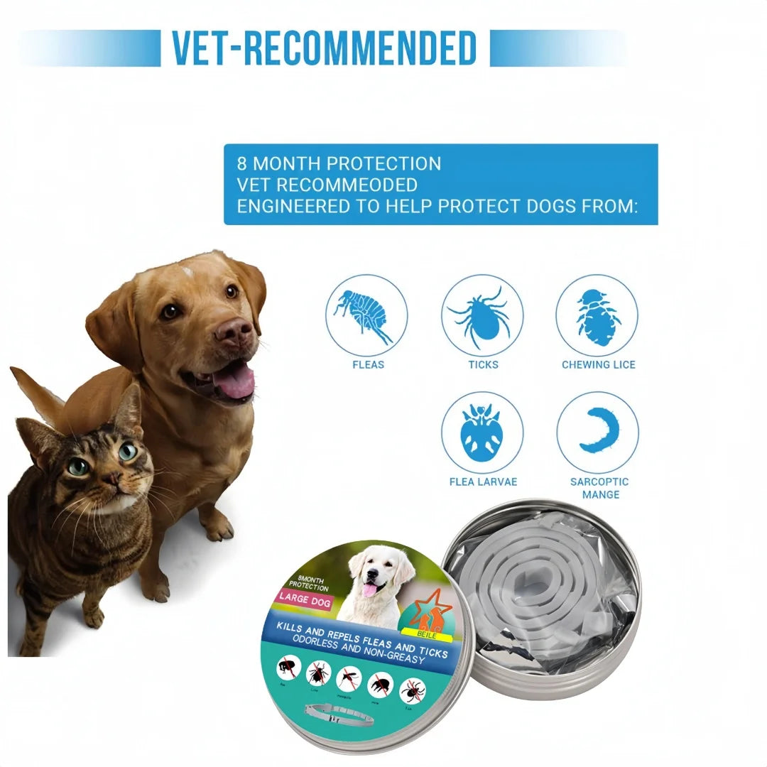 Adjustable Flea Collar for Dogs