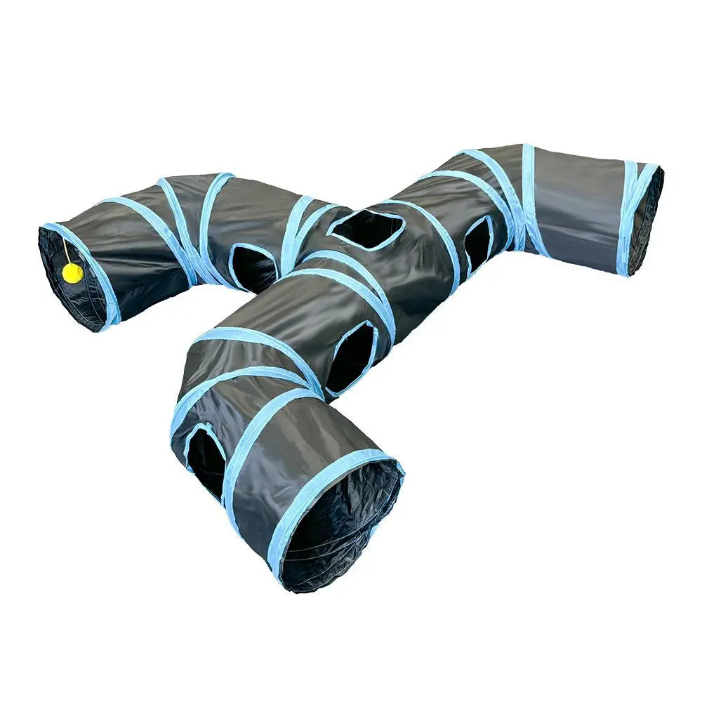 3-Way Foldable Cat Play Tunnel
