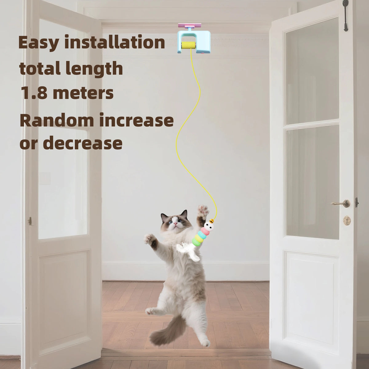 Hanging Flying Bird Cat Toy