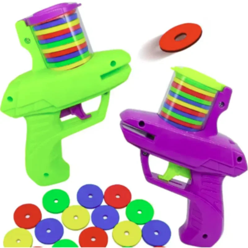 Flying Disc Launcher Toy Set