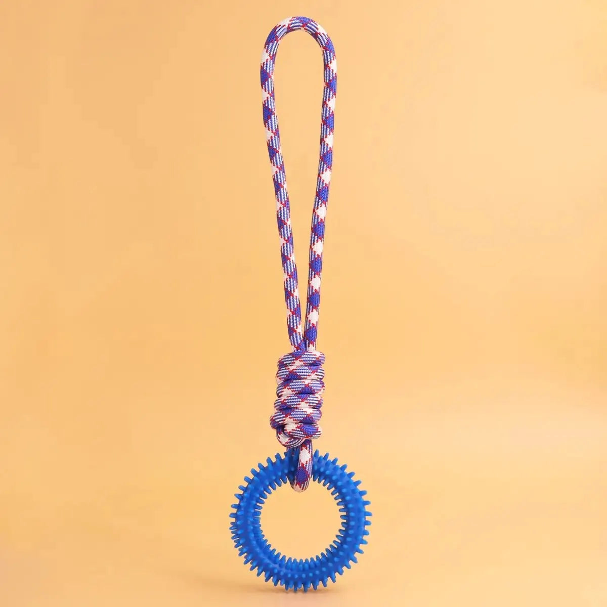 Spiked Dental Ring Dog Toy