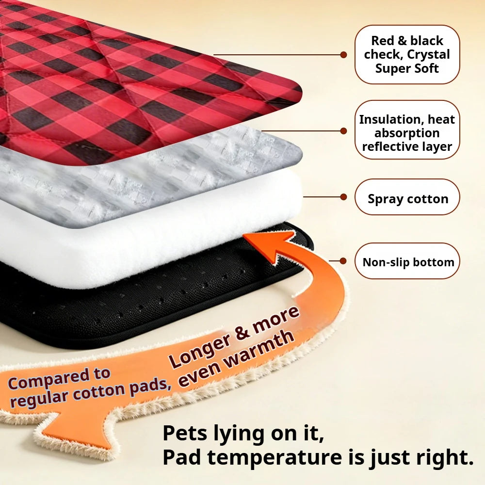 Self-Heating Pet Pad – No Plug Needed