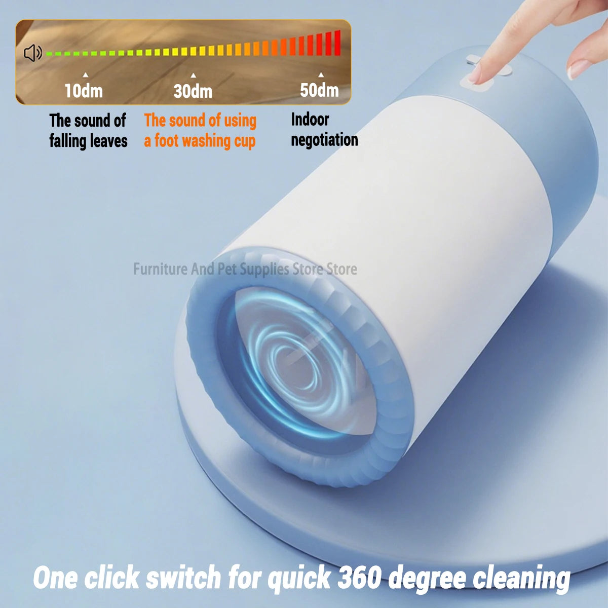 Electric Paw Cleaner Cup for Dogs