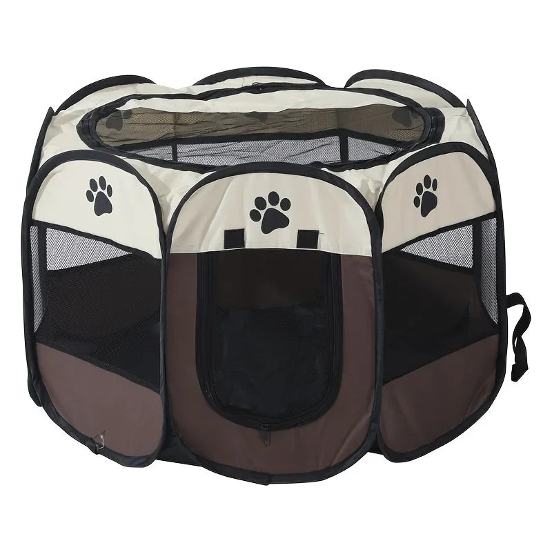 Octagon Pet Playpen & Cat Birthing Room
