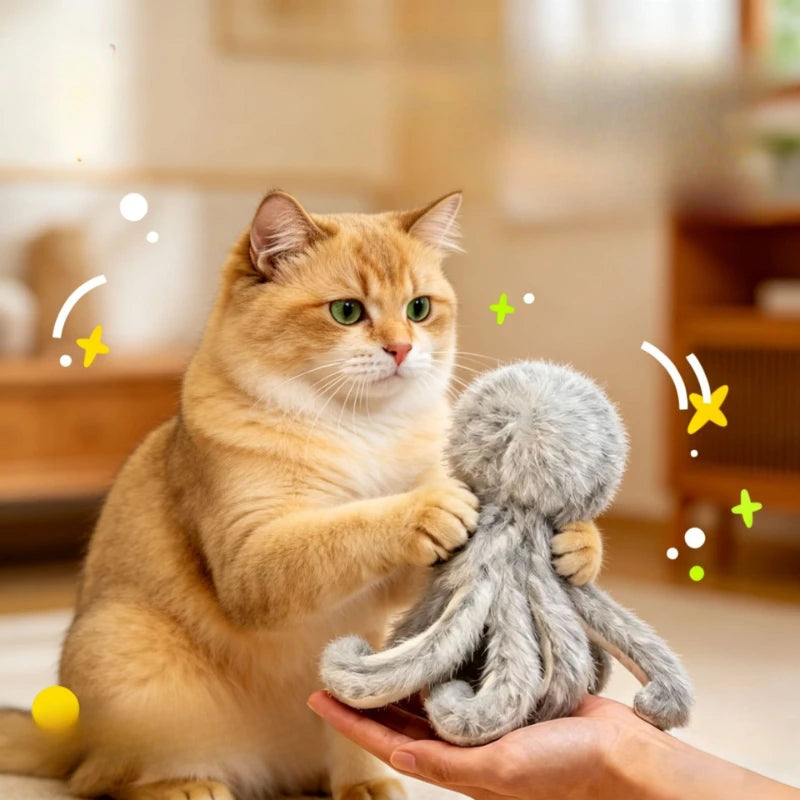 Octopus Cat Teaser Wand