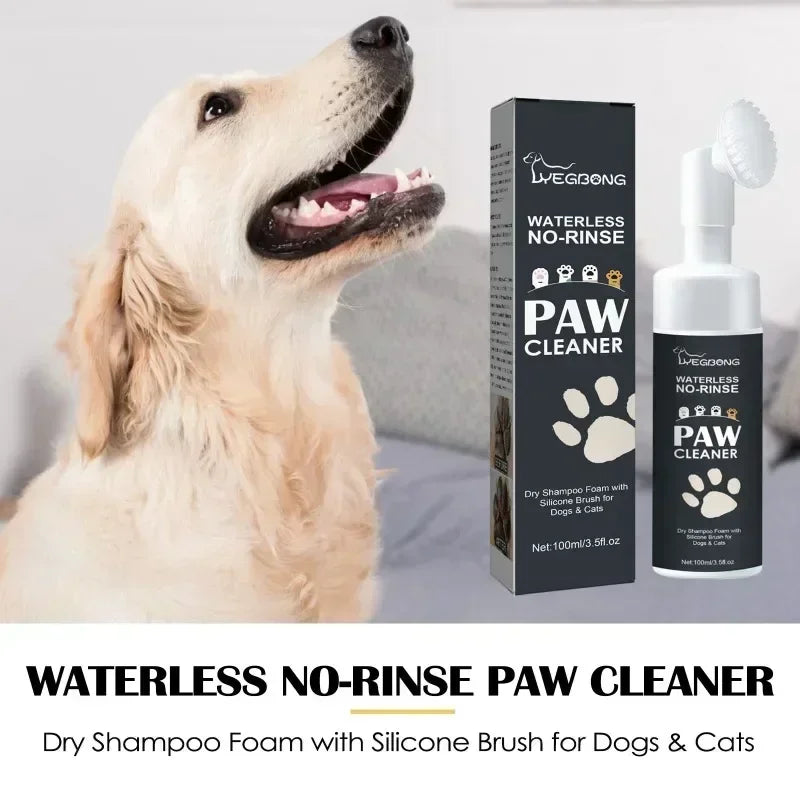 No-Rinse Paw Foam Cleaner (100ml)