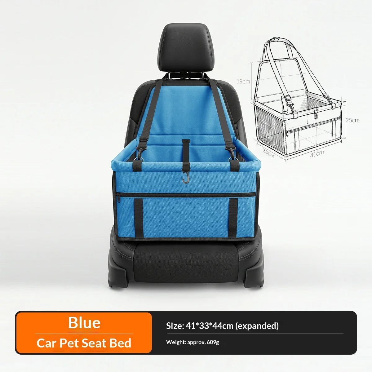 Waterproof Non-Slip Car Seat Cover for Dogs
