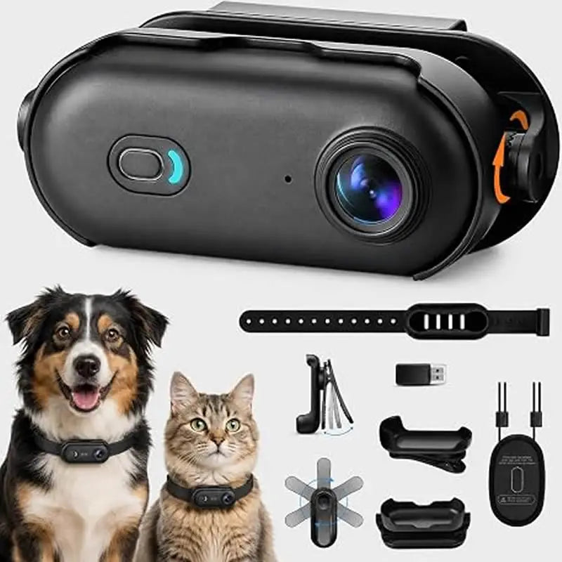 Wireless Pet Collar Camera