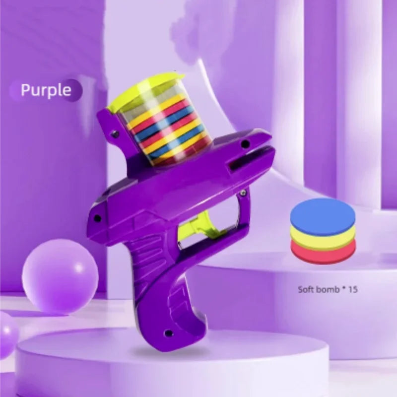 Flying Disc Launcher Toy Set