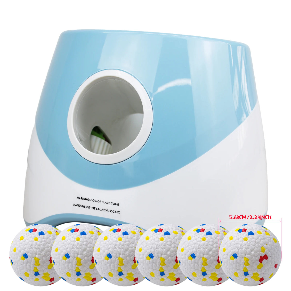 Automatic Ball Launcher for Dogs – Rechargeable, 3 Distances