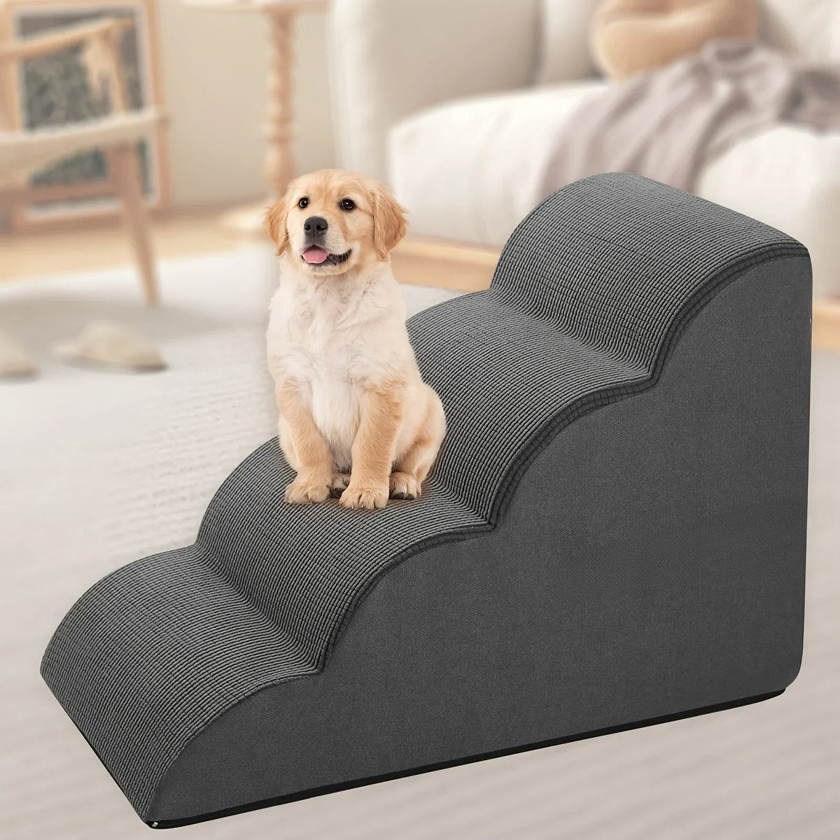 Orthopedic Pet Stairs for Senior Dogs (2/3/4 Steps)