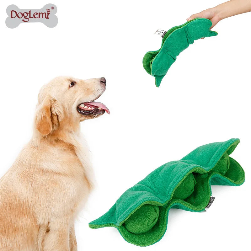 Pea Pod Snuffle Plush Toy
