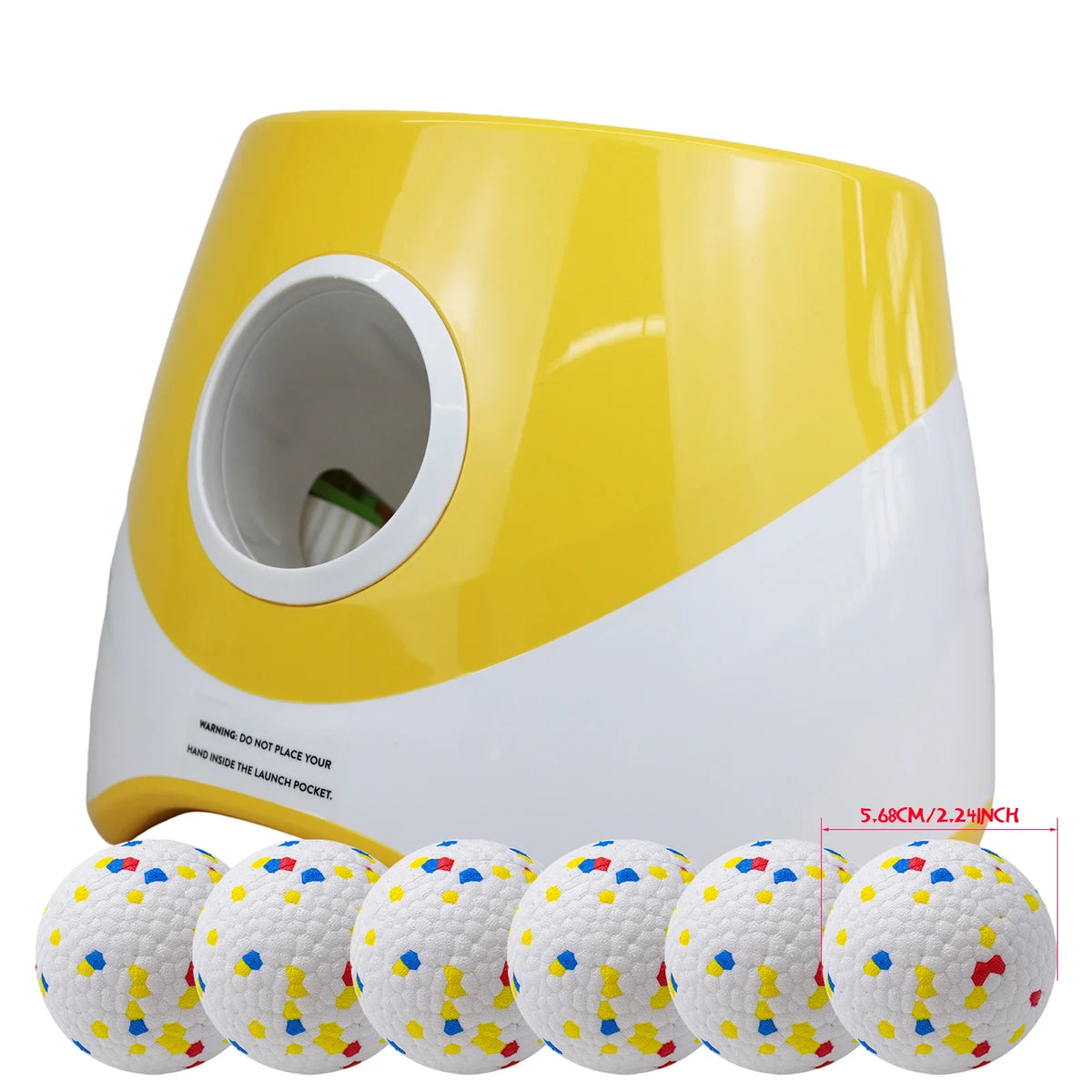 Automatic Ball Launcher for Dogs – Rechargeable, 3 Distances