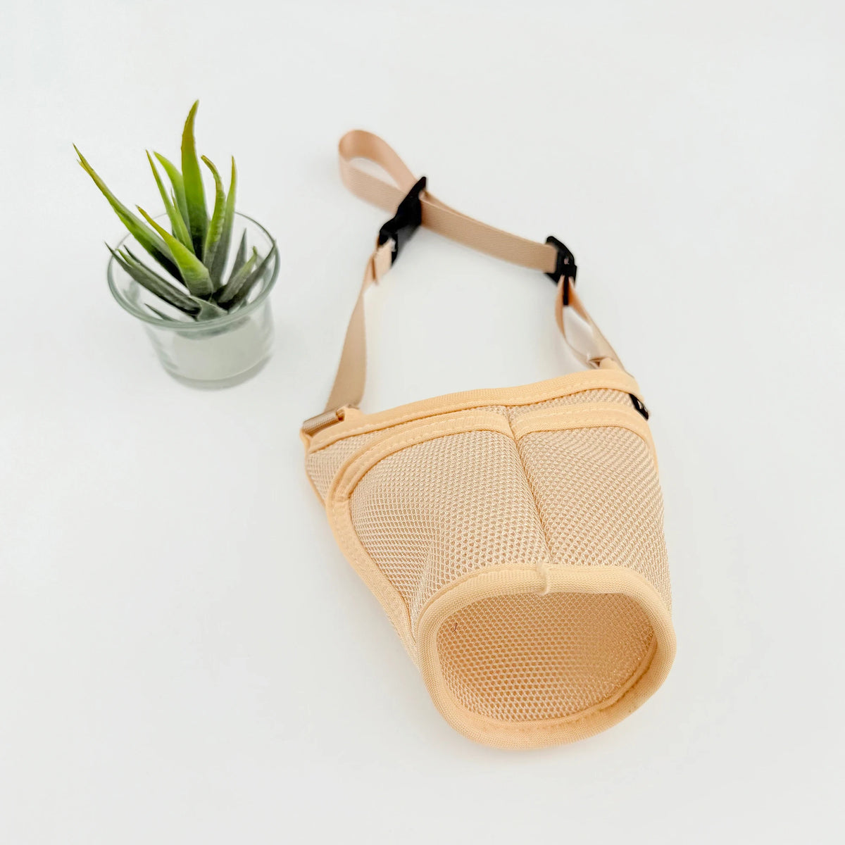 Breathable Mesh Dog Muzzle – Adjustable