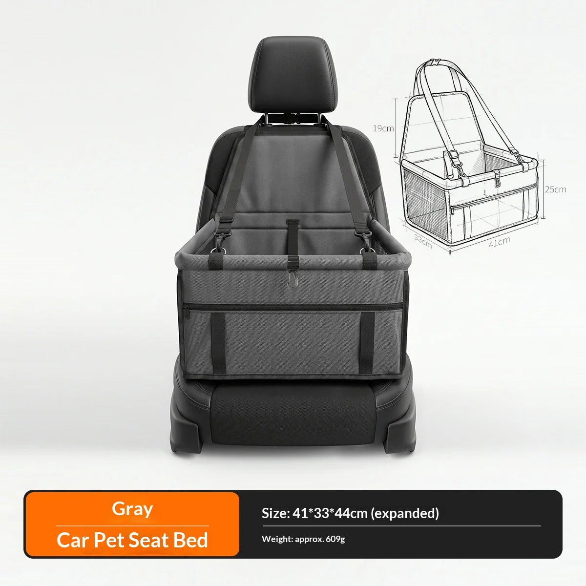 Waterproof Non-Slip Car Seat Cover for Dogs