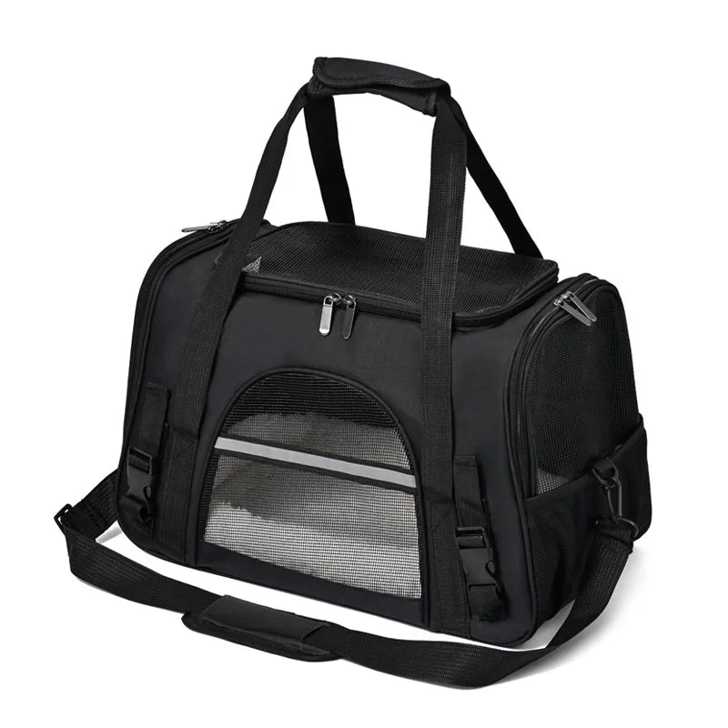 Foldable Breathable Pet Shoulder Carrier