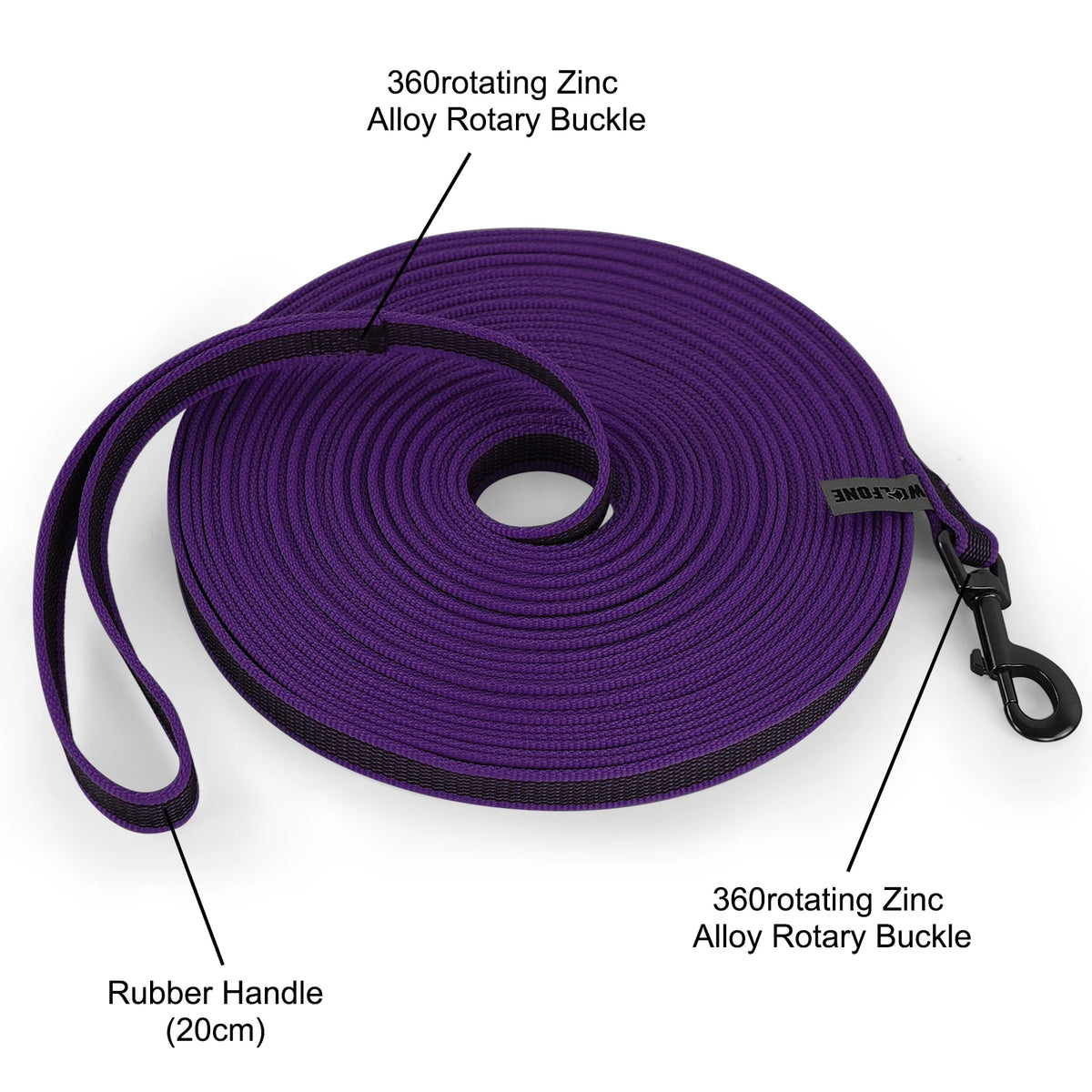 Long Dog Training Leash – Dual Color