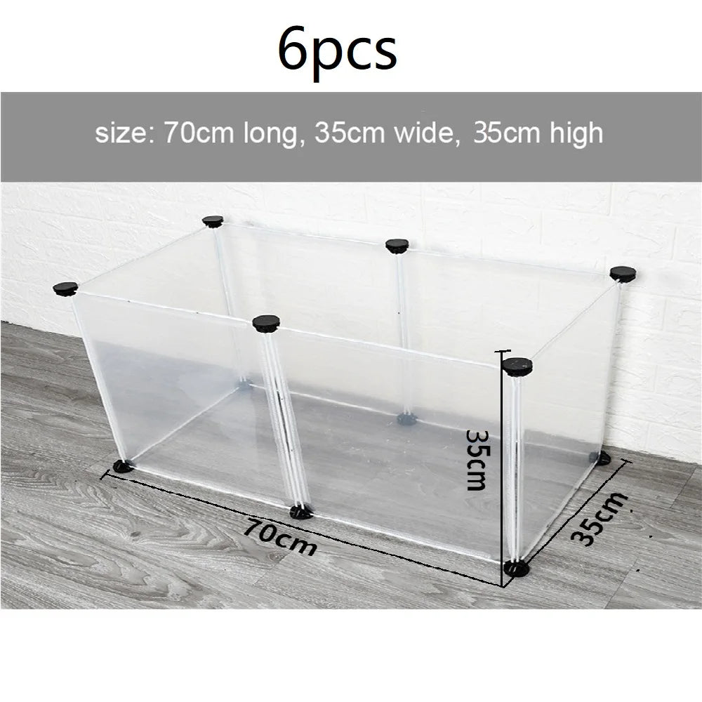 Modular Wire Playpen for Small Pets