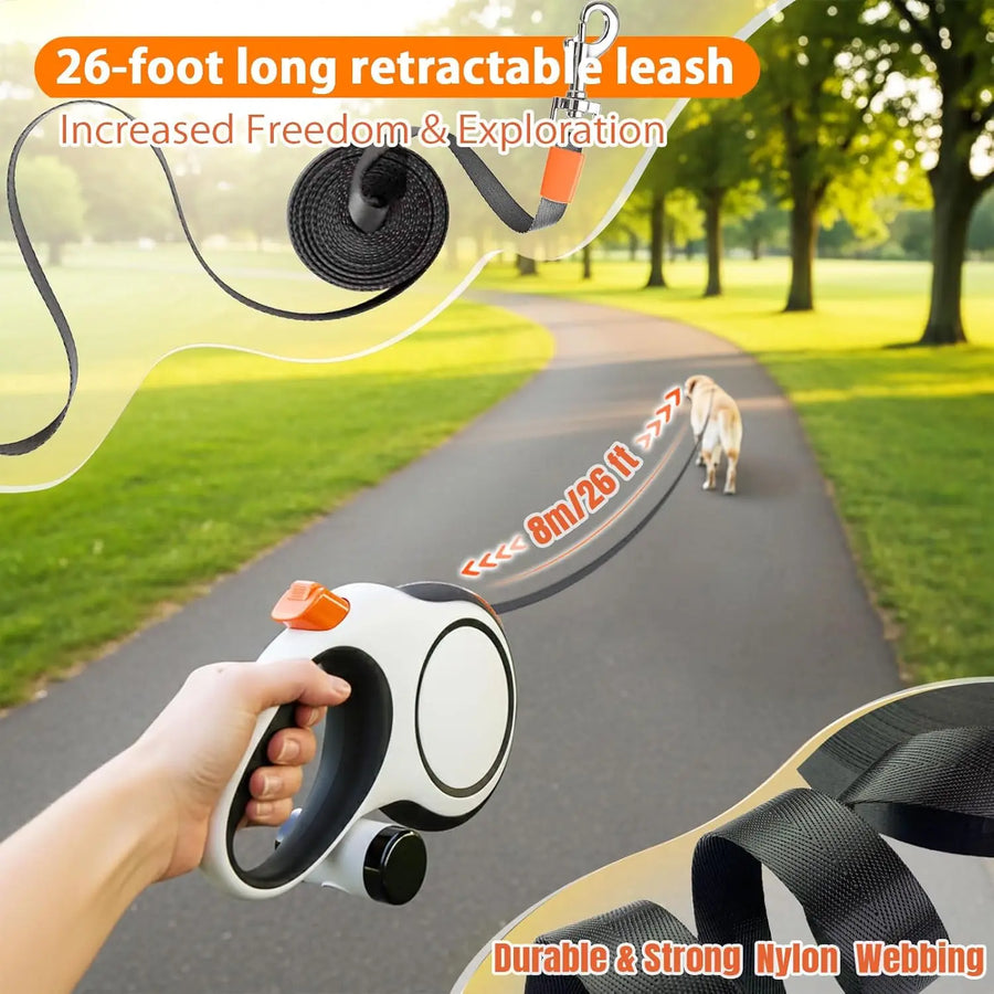 Retractable Dog Leash (5m / 8m)