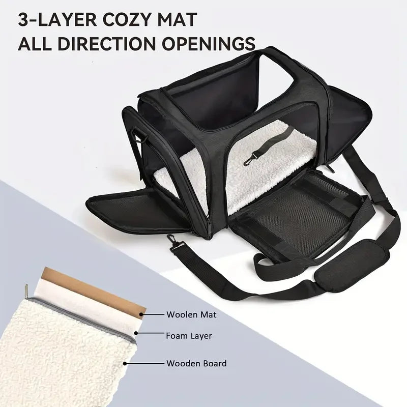 Ventilated Pet Carrier Backpack