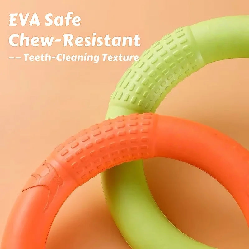 Floating Dog Flying Disc & Tug Ring