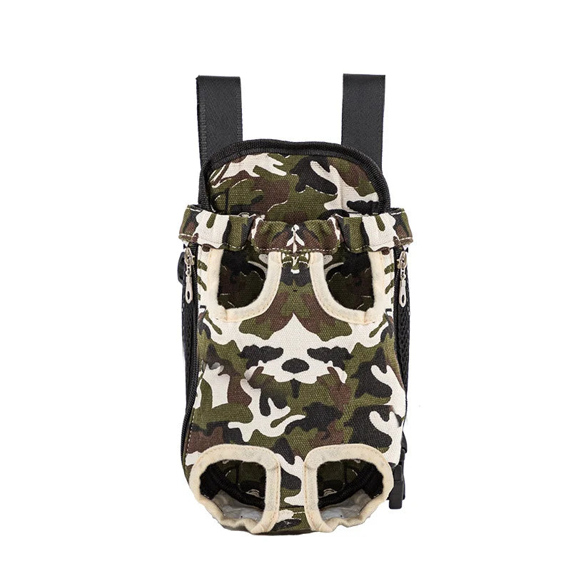 Camo Mesh Dog Carrier Backpack