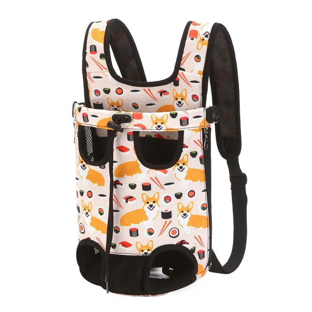 Camo Mesh Dog Carrier Backpack