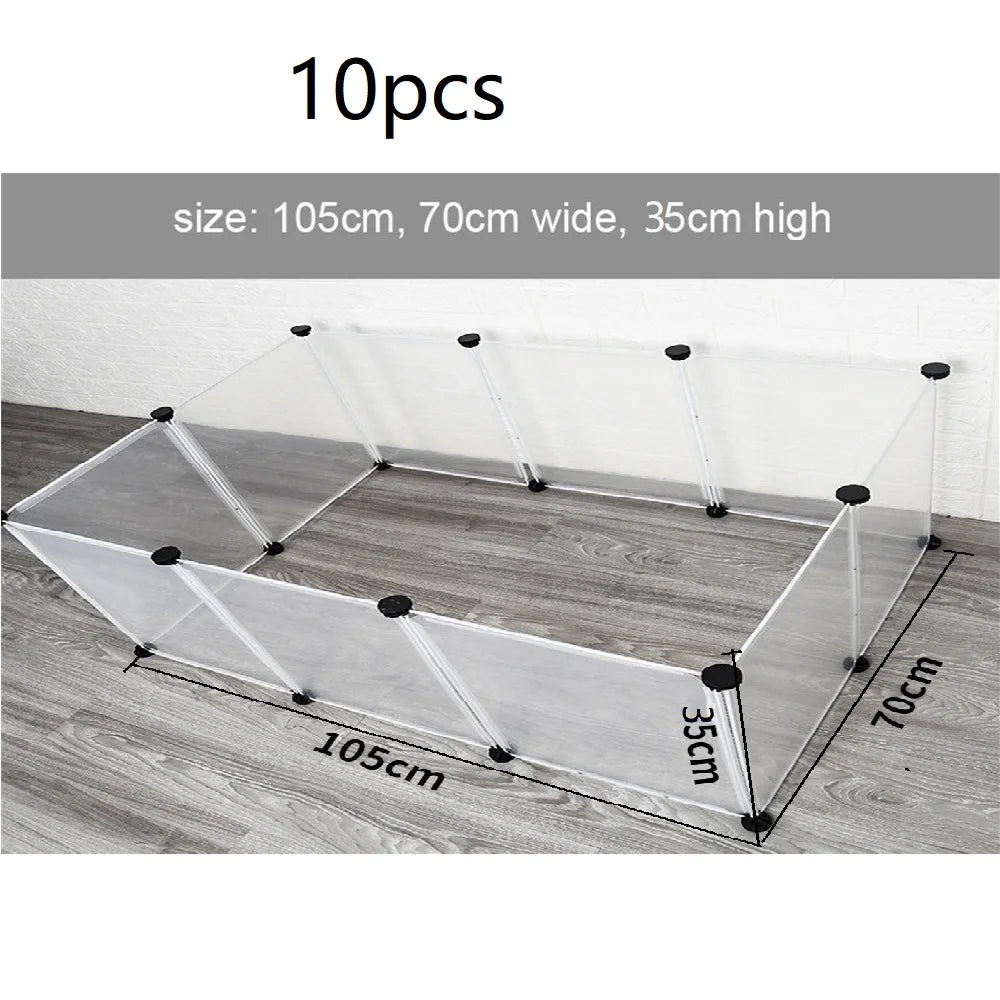 Modular Wire Playpen for Small Pets