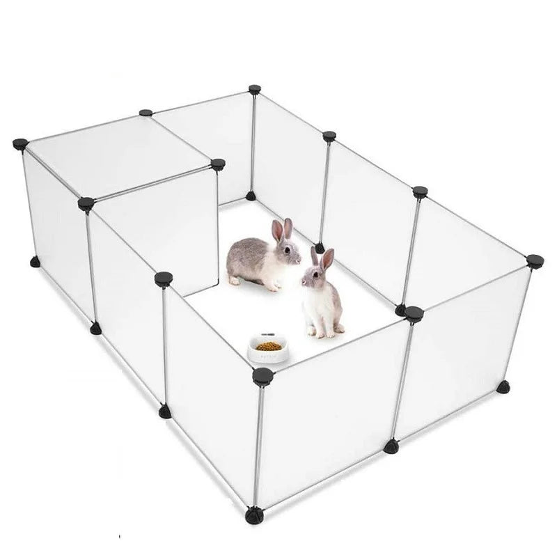 Modular Wire Playpen for Small Pets