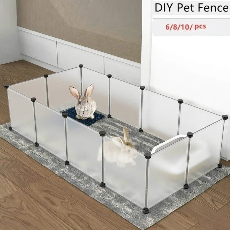 Modular Wire Playpen for Small Pets