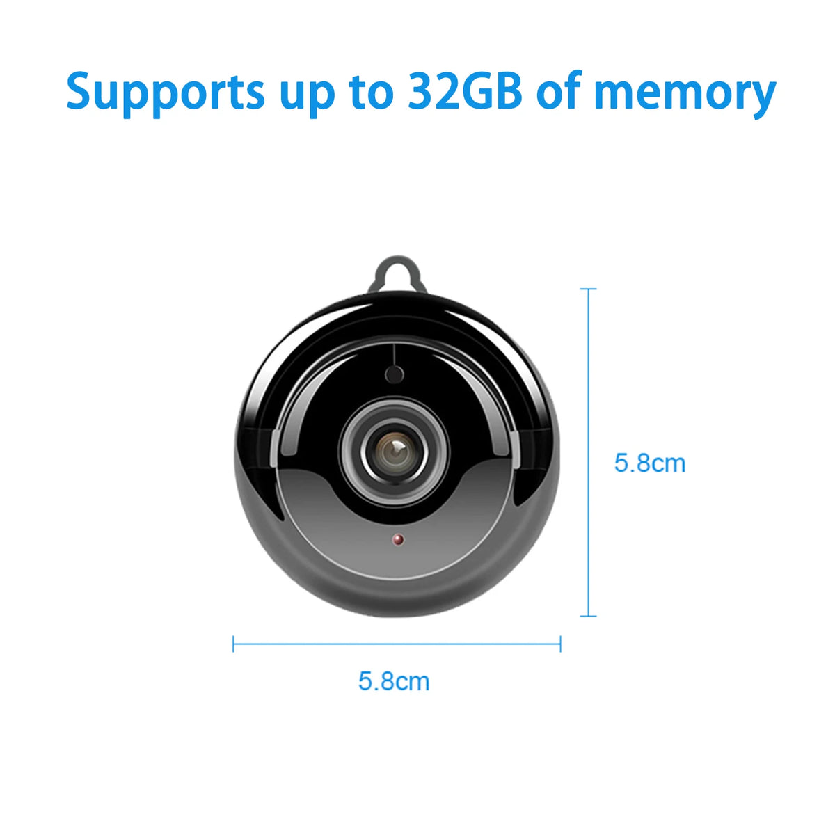 Mini WiFi Pet Camera – HD 1080P Motion Detection