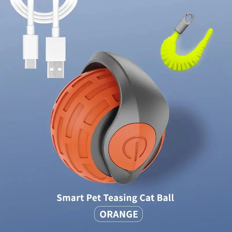 Automatic Bouncing Cat Ball – Rechargeable