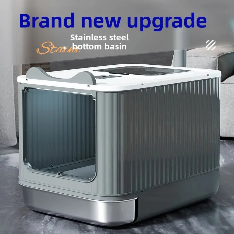 Enclosed Self-Cleaning Litter Box XXL