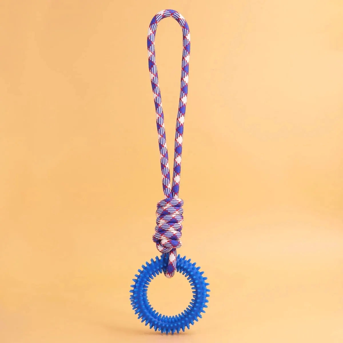 Spiked Dental Ring Dog Toy
