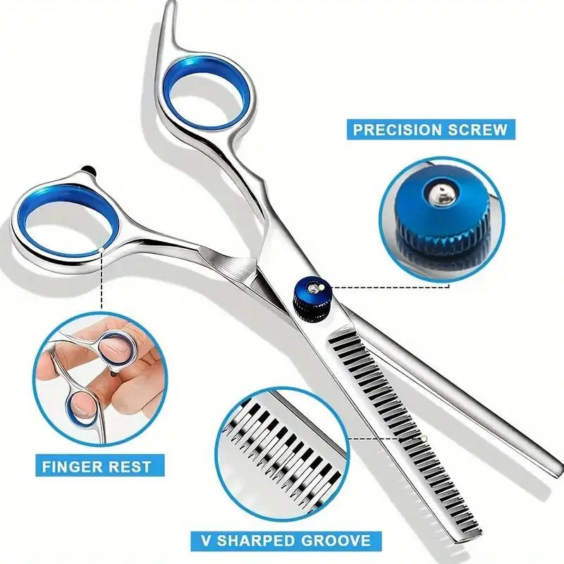 Pet Grooming Scissors Set (4 pcs)