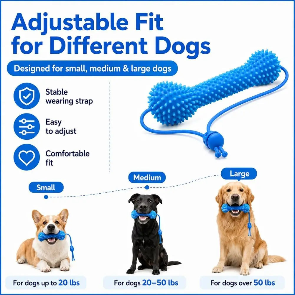 Dog Dental Chew Toothbrush Toy