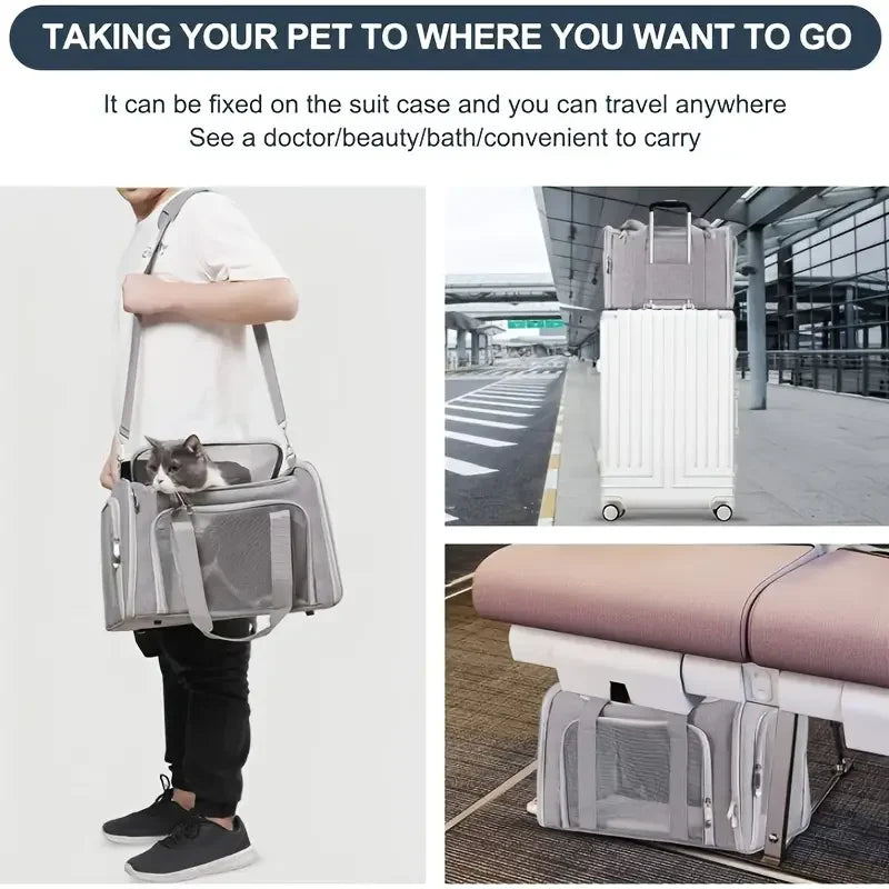 Ventilated Pet Carrier Backpack