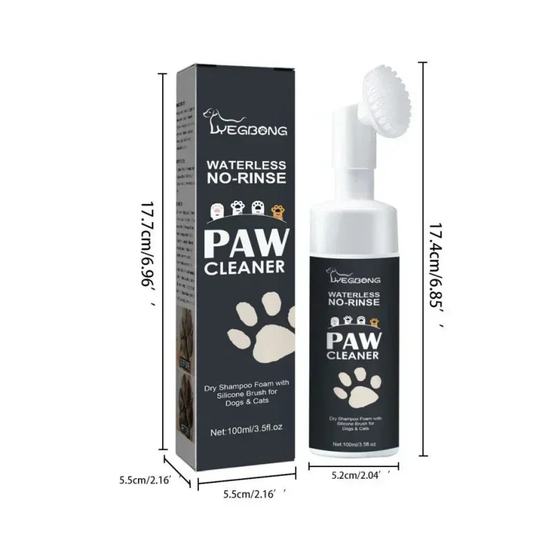 No-Rinse Paw Foam Cleaner (100ml)