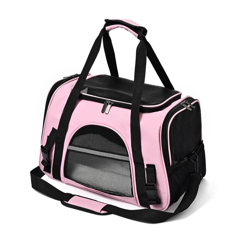 Foldable Breathable Pet Shoulder Carrier