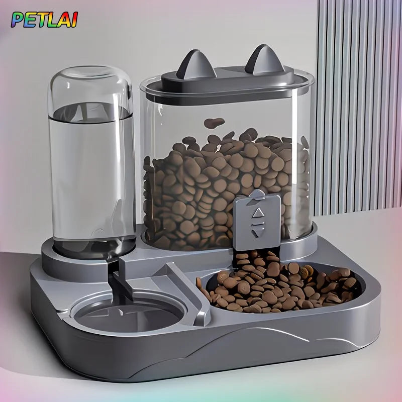 Dry & Wet Food Pet Feeder