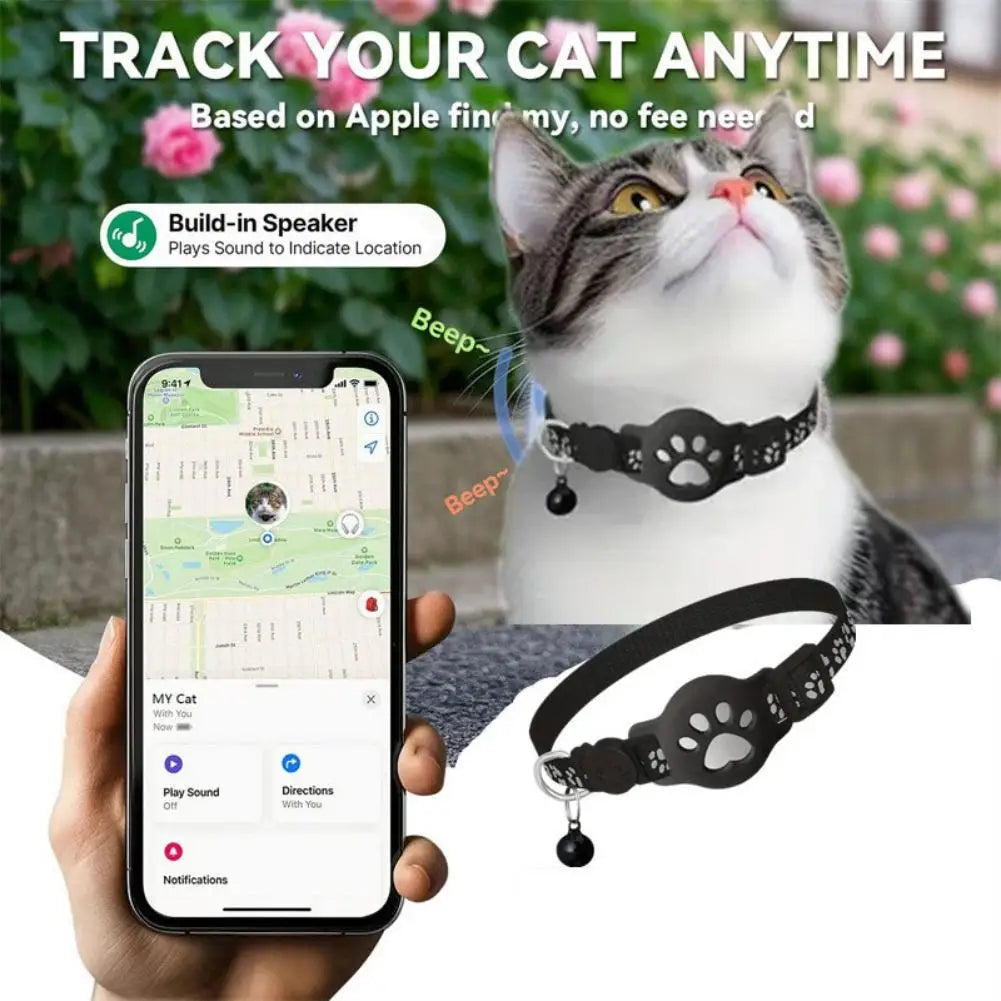 Mini GPS Tracker Collar for Dogs & Cats
