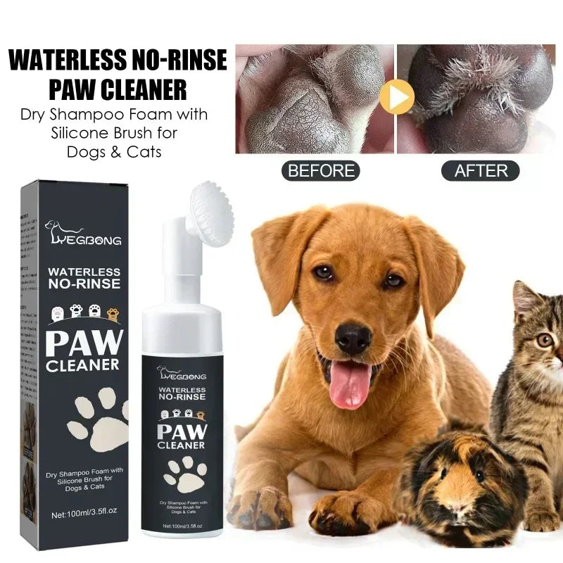No-Rinse Paw Foam Cleaner (100ml)